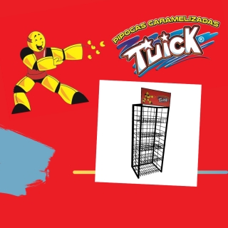 Vlamir Pipocas Tuick Cesto Expositor Expositor de Chão Expositores para Loja Sorocaba Display para Encartelados Vlamir Pipocas Tuick Expositores de Balcão Expositor para Encartelados Sorocaba Expositor para Comercio Display em Acrílicos