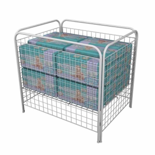 Cesto Expositor Fraldas, Farmácias e Outros Expositores de Balcão Expositor para Encartelados Sorocaba Expositor para Comercio Display em Acrílicos Cesto Expositor Fraldas, Farmácias e Outros Cesto Expositor Expositor de Chão Expositores para Loja Sorocaba Display para Encartelados